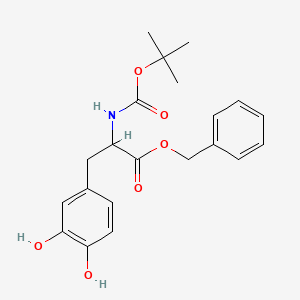 Benzyl 3-(3,4-dihydroxyphenyl)-2-[(2-methylpropan-2-yl)oxycarbonylamino]propanoate