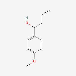 molecular formula C11H16O2 B1363949 1-(4-Methoxyphenyl)butan-1-ol CAS No. 22135-50-8