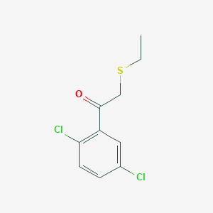 1-(2,5-Dichlorophenyl)-2-(ethylthio)ethan-1-one