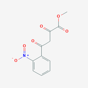 molecular formula C11H9NO6 B1363961 Methyl 4-(2-nitrophenyl)-2,4-dioxobutanoate CAS No. 57446-03-4