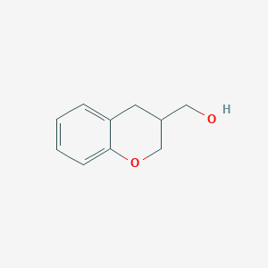 molecular formula C10H12O2 B1363963 3,4-二氢-2H-香豆素-3-基甲醇 CAS No. 76727-28-1