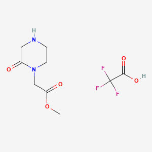 Methyl2-(2-oxopiperazin-1-yl)acetate,trifluoroaceticacid