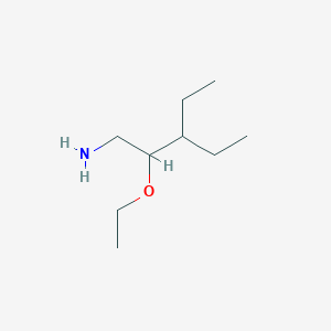 2-Ethoxy-3-ethylpentan-1-amine