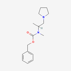 Benzyl (S)-methyl(1-(pyrrolidin-1-yl)propan-2-yl)carbamate