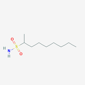 molecular formula C9H21NO2S B13639705 Nonane-2-sulfonamide 