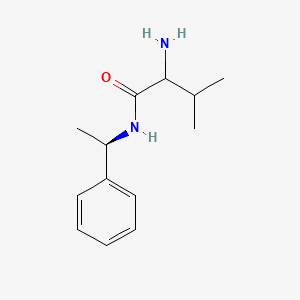 2-Amino-3-methyl-N-((R)-1-phenylethyl)butanamide