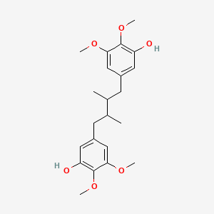 5-[4-(3-Hydroxy-4,5-dimethoxyphenyl)-2,3-dimethylbutyl]-2,3-dimethoxyphenol