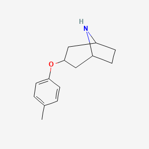 3-(4-Methylphenoxy)-8-azabicyclo[3.2.1]octane