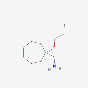 (1-Propoxycycloheptyl)methanamine