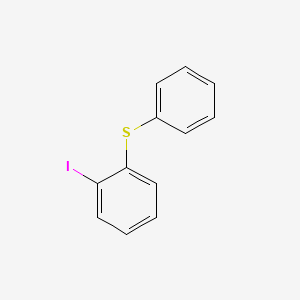 molecular formula C12H9IS B13639961 (2-Iodophenyl)(phenyl)sulfane 