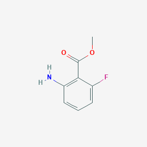 molecular formula C8H8FNO2 B1364000 2-氨基-6-氟苯甲酸甲酯 CAS No. 86505-94-4