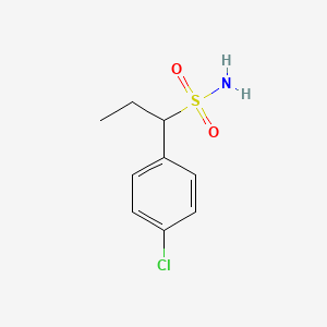 1-(4-Chlorophenyl)propane-1-sulfonamide