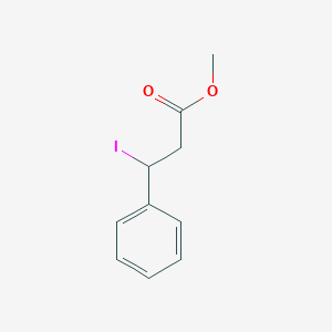 Methyl beta-iodobenzenepropanoate