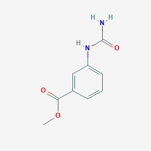 molecular formula C9H10N2O3 B1364005 3-(氨基羰基氨基)苯甲酸甲酯 CAS No. 65081-75-6