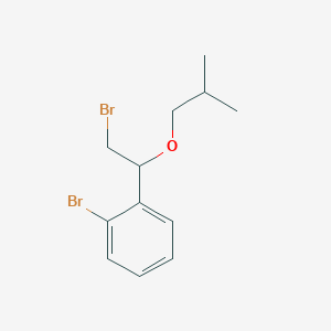 1-Bromo-2-(2-bromo-1-isobutoxyethyl)benzene