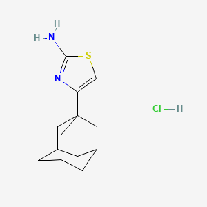 molecular formula C13H19ClN2S B1364009 4-(1-Adamantyl)-2-aminothiazole hydrochloride CAS No. 462605-77-2