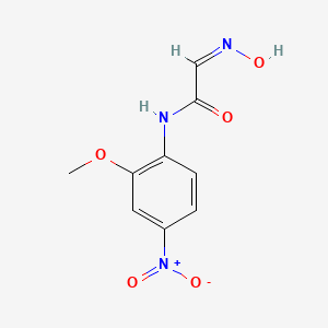 2-(N-hydroxyimino)-N-(2-methoxy-4-nitrophenyl)acetamide