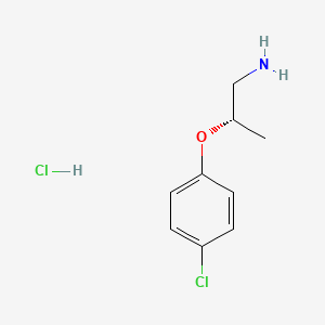 (2S)-2-(4-chlorophenoxy)propan-1-amine hydrochloride