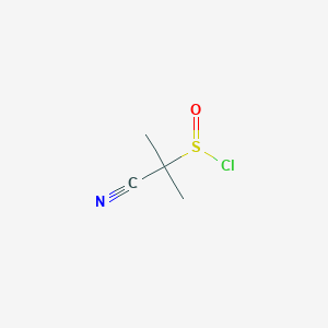 2-Cyanopropane-2-sulfinic chloride