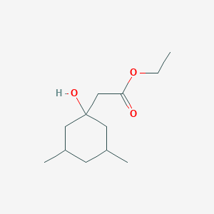 Ethyl 2-(1-hydroxy-3,5-dimethylcyclohexyl)acetate