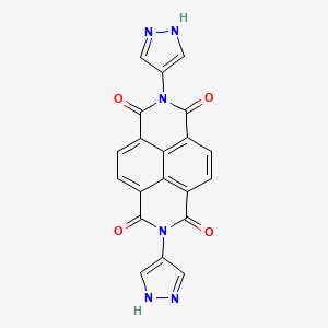 2,7-Di(1H-pyrazol-4-yl)benzo[lmn][3,8]phenanthroline-1,3,6,8(2H,7H)-tetraone