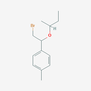 1-(2-Bromo-1-(sec-butoxy)ethyl)-4-methylbenzene