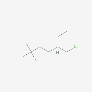 5-(Chloromethyl)-2,2-dimethylheptane