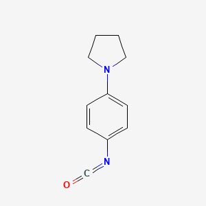 1-(4-Isocyanatophenyl)pyrrolidine