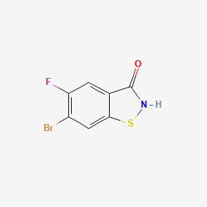 6-Bromo-5-fluorobenzo[d]isothiazol-3(2H)-one