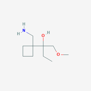 2-(1-(Aminomethyl)cyclobutyl)-1-methoxybutan-2-ol