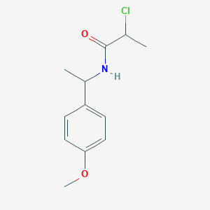 2-Chloro-N-(1-(4-methoxyphenyl)ethyl)propanamide