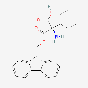 (S)-(9H-Fluoren-9-yl)MethOxy]Carbonyl 2-amino-3-ethyl-pentanoic acid