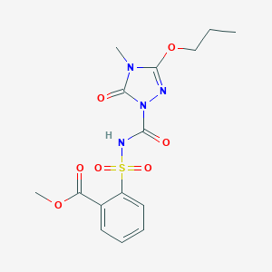 molecular formula C15H18N4O7S B136408 Propoxycarbazone CAS No. 145026-81-9