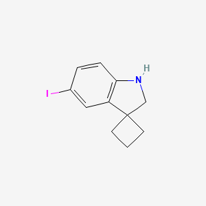 5'-Iodospiro[cyclobutane-1,3'-indoline]