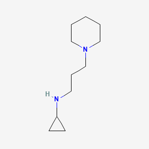 n-(3-(Piperidin-1-yl)propyl)cyclopropanamine