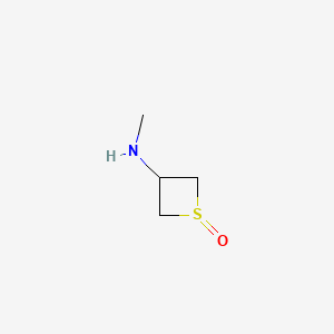 3-(Methylamino)thietane 1-oxide