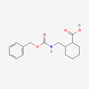 2-((((Benzyloxy)carbonyl)amino)methyl)cyclohexane-1-carboxylic acid