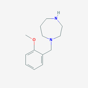 molecular formula C13H20N2O B13640903 1-(2-Methoxybenzyl)-1,4-diazepane 