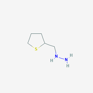 ((Tetrahydrothiophen-2-yl)methyl)hydrazine