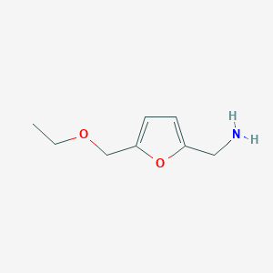 (5-(Ethoxymethyl)furan-2-yl)methanamine