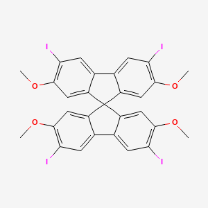 3,3',6,6'-Tetraiodo-2,2',7,7'-tetramethoxy-9,9'-spirobi[fluorene]