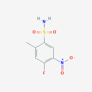 4-Fluoro-2-methyl-5-nitrobenzenesulfonamide