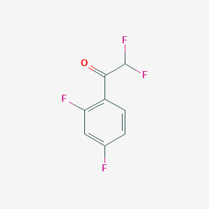 1-(2,4-Difluorophenyl)-2,2-difluoroethan-1-one