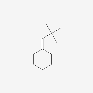 molecular formula C11H20 B13641237 Neopentylidenecyclohexane CAS No. 39546-80-0