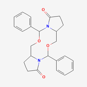 4,10-Diphenyl-octahydro-5,11-dioxa-3a,9a-diaza-dicyclopenta[a,f]cyclodecene-3,9-dione