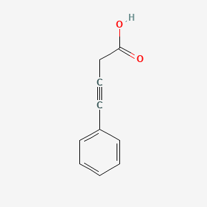 molecular formula C10H8O2 B1364126 4-苯基丁-3-炔酸 CAS No. 7218-49-7