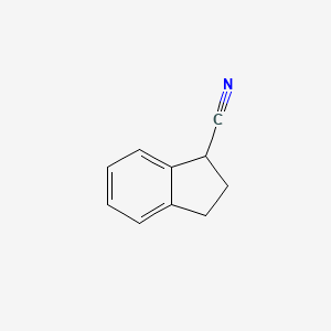 molecular formula C10H9N B1364128 2,3-dihydro-1H-indene-1-carbonitrile CAS No. 26452-97-1