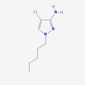 4-Chloro-1-pentyl-1h-pyrazol-3-amine