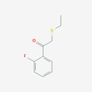 2-(Ethylthio)-1-(2-fluorophenyl)ethan-1-one