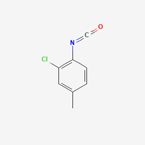 molecular formula C8H6ClNO B1364135 2-Chloro-1-isocyanato-4-methylbenzene CAS No. 40398-00-3